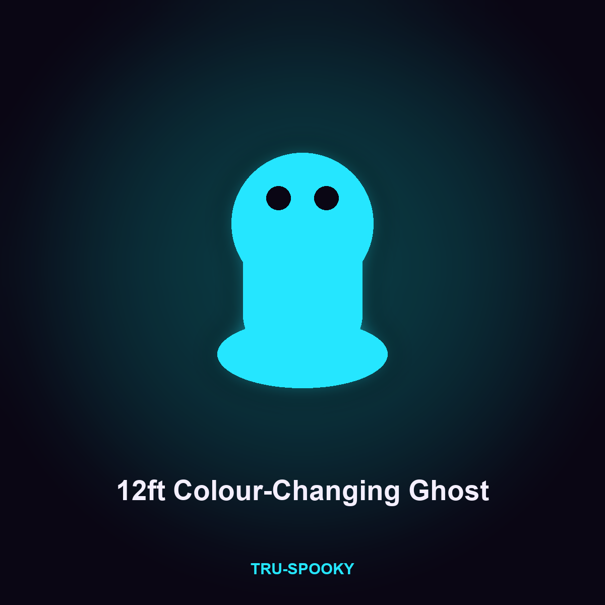 12ft Colour-Changing Ghost Inflatable