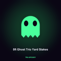 5ft Ghost Trio Yard Stakes