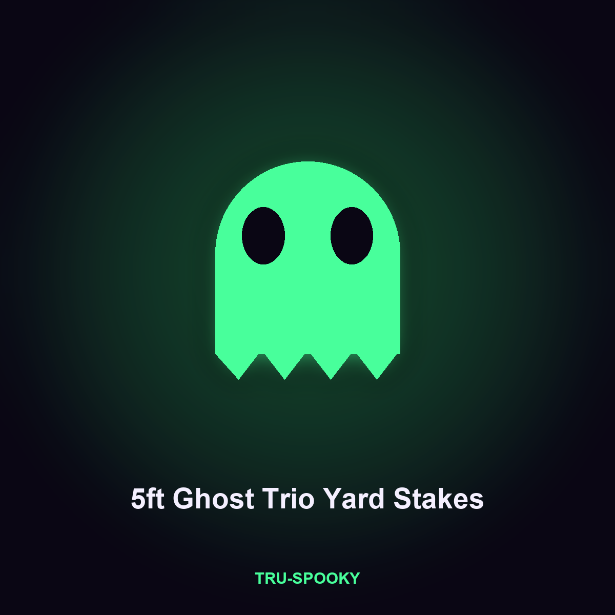 5ft Ghost Trio Yard Stakes