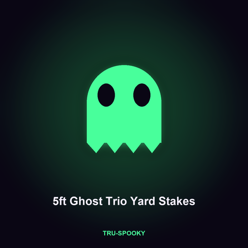 5ft Ghost Trio Yard Stakes
