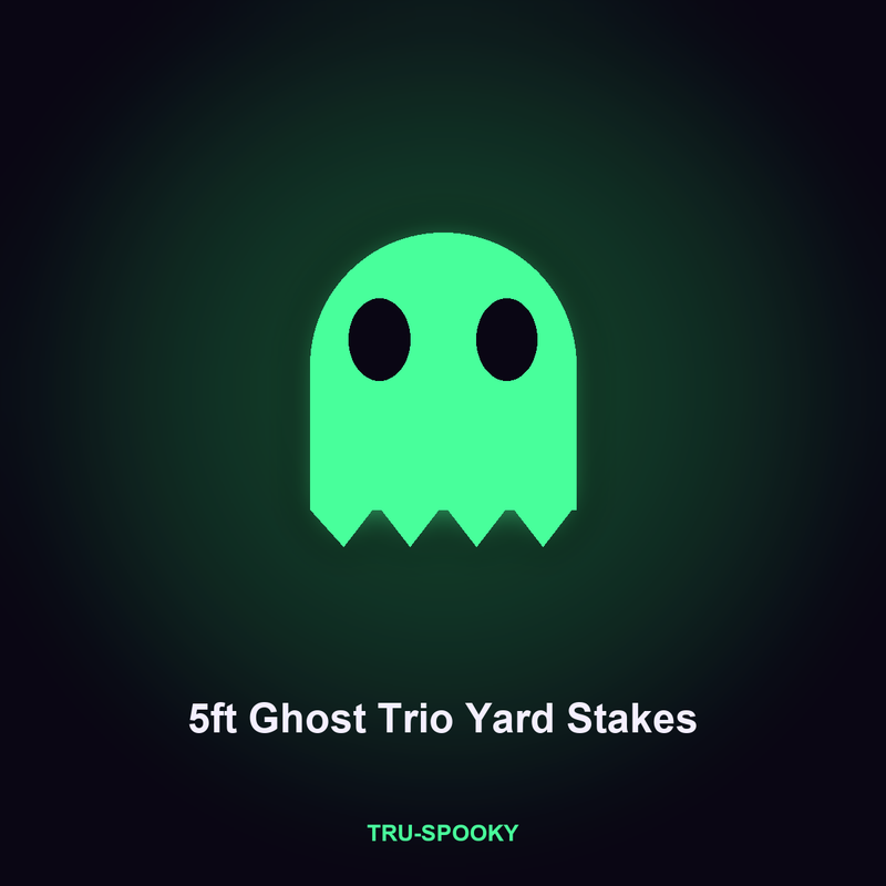 5ft Ghost Trio Yard Stakes