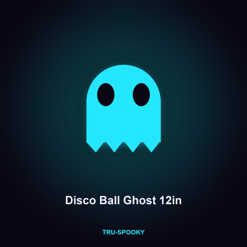 Disco Ball Ghost, 12in