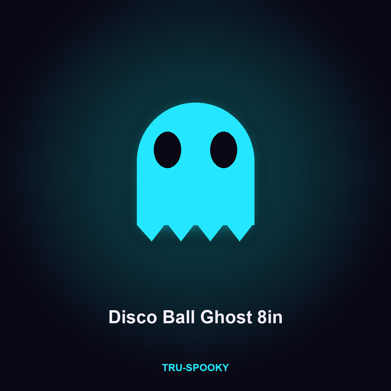 Disco Ball Ghost, 8in