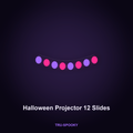 Halloween Projector, 12 Slides