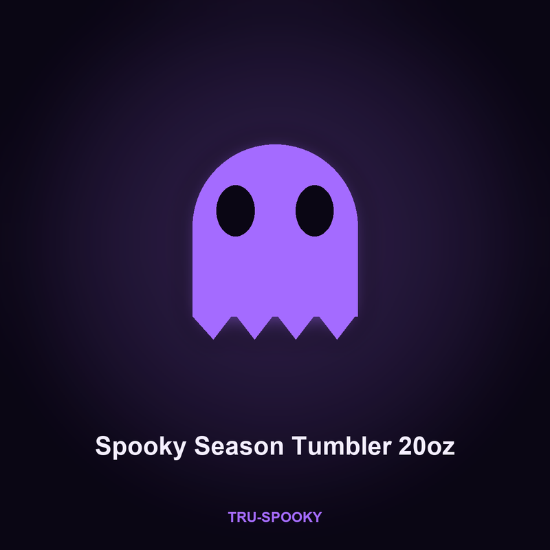 Spooky Season Tumbler, 20oz